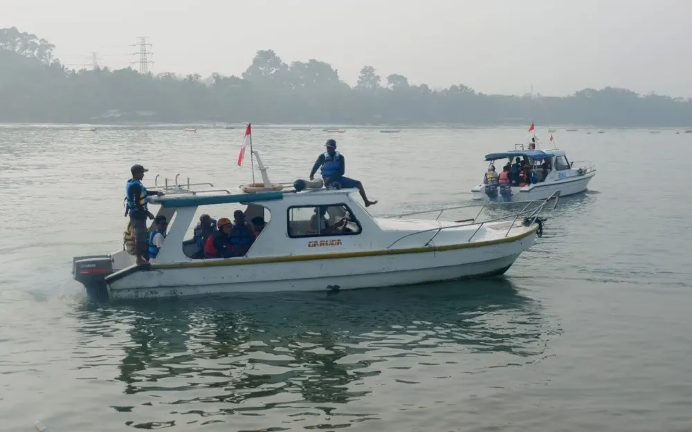 Pencarian Rombongan Jurnalis yang Hilang saat Meliput Gunung Anak Krakatau