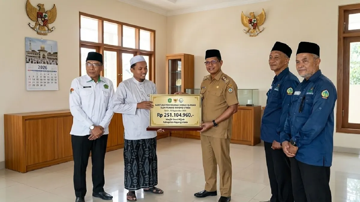 Kolaborasi BAZNAS dan Pemkab Kayong Utara Hadirkan Fasilitas Air Bersih