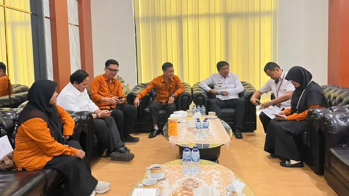 Kanwil Kemenkum Kalbar menggelar koordinasi bersama Badan Pusat Statistik (BPS) Provinsi Kalimantan Barat di lingkungan Kantor Wilayah