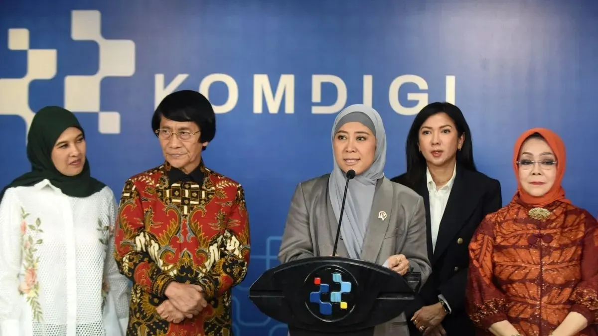 Menteri Komunikasi dan Digital (Menkomdigi) Meutya Hafid.