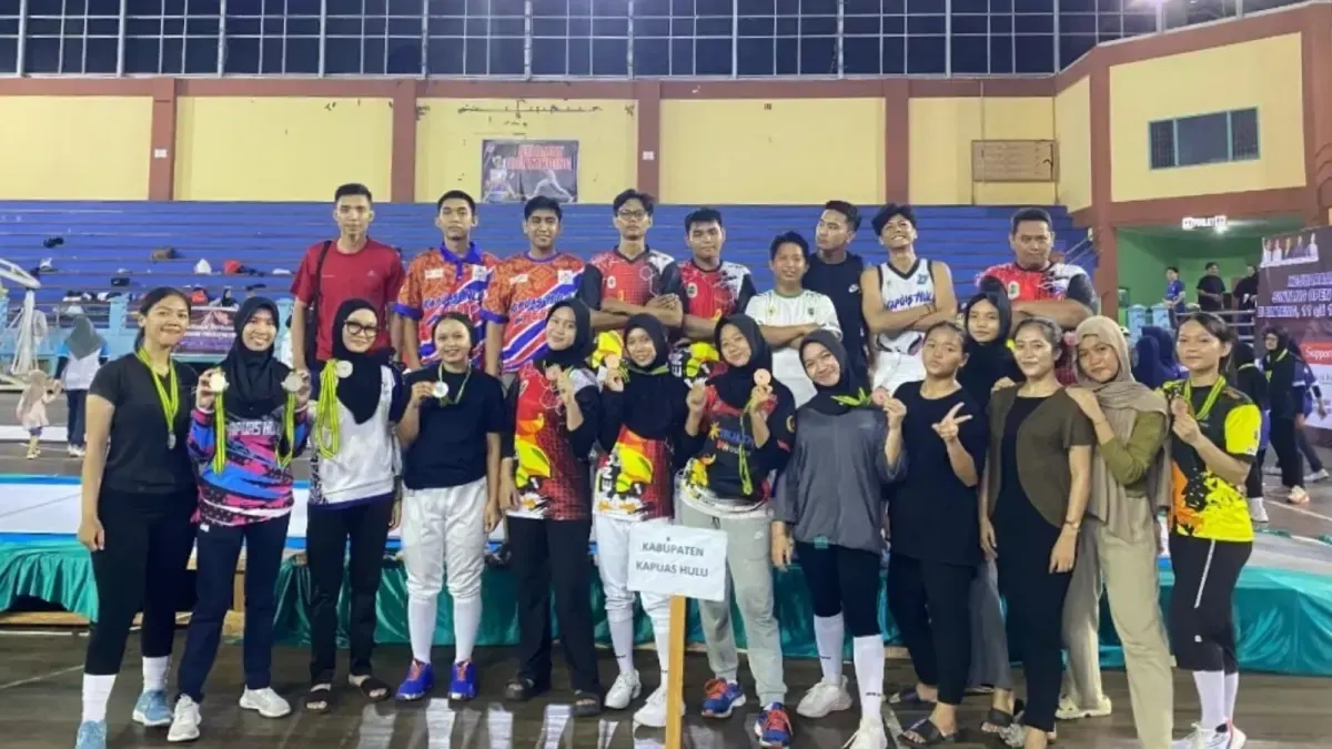 Para Atlet Anggar Kapuas Hulu yang akan berlaga pada Porprov 2026.