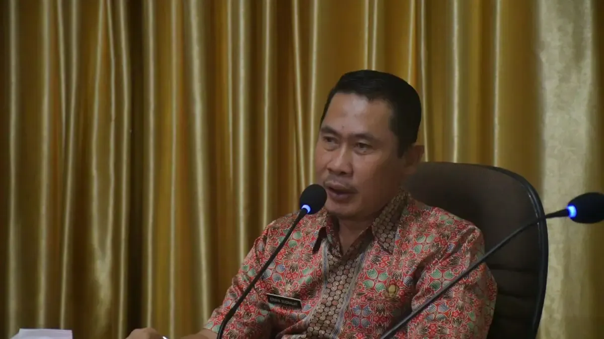 Sekda, Erwin Sudrajat.