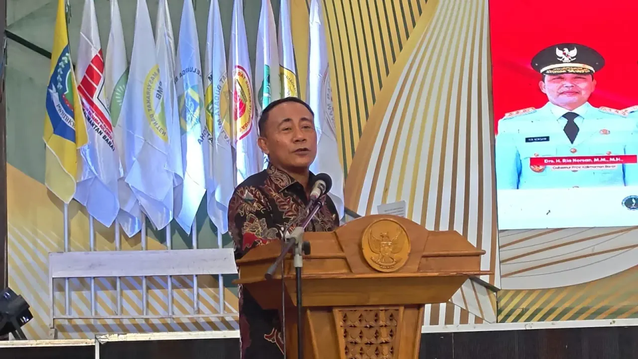 Wakil Gubernur Kalimantan Barat, Krisantus Kurniawan.