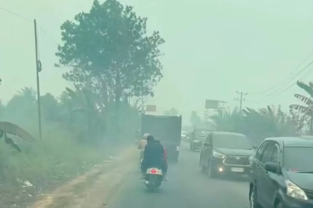 ilustrasi kabut asap.