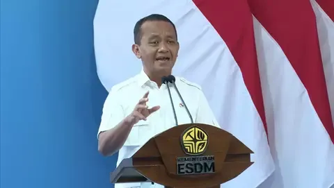 Menteri Energi dan Sumber Daya Mineral (ESDM) sekaligus Menteri Koordinator Bidang Hilirisasi dan Transisi Energi, Bahlil Lahadalia