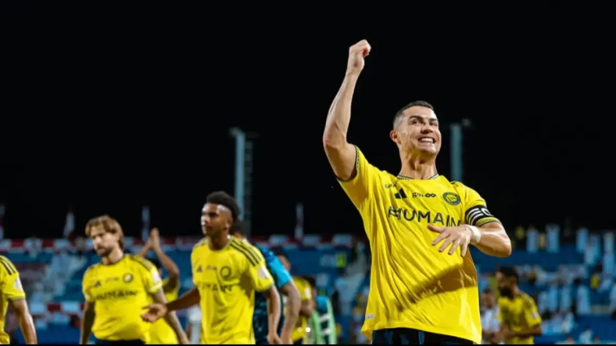 Cristiano Ronaldo menjadi andalan Al-Nassr saat menjamu Al Kholood di Al-Awwal Park pada pekan ke-12 Saudi Pro League.