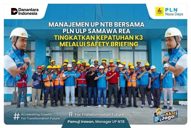 PLN Nusa Daya Perkuat Kesiapsiagaan Operasional dan Penegakan Budaya Keselamatan Kerja