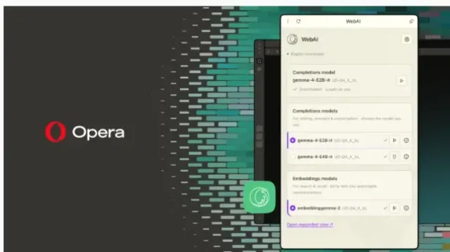 Opera Hadirkan WebAI, Browser Kini Bisa Jalankan AI Langsung di Komputer